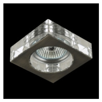 Svietidlo DOWNLIGHT 1xGU10/50W NICKEL/CRISTAL (EMITHOR)