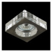 Svietidlo DOWNLIGHT 1xGU10/50W NICKEL/CRISTAL (EMITHOR)