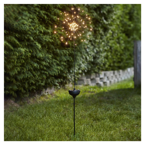 Solárne LED svietidlo Firework hrot do zeme 100 cm