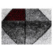 Kusový koberec Alora A1045 Red - 140x200 cm Ayyildiz koberce