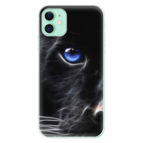 Odolné silikónové puzdro iSaprio - Black Puma - iPhone 11