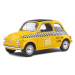 1:18 Fiat 500 Taxi NYC Yellow 1965 - SOLIDO - S1801407