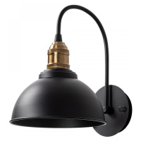 Nástenná lampa Varzan čierna