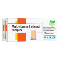 GENERICA Multivitamin & mineral complex 10 šumivých tabliet