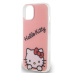 Plastové puzdro Hello Kitty na Apple iPhone 13 HKHCP13MHKDSP IML Daydreaming Logo ružové