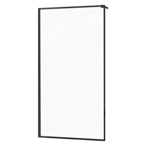 MEXEN - KIOTO walk-in 90x200 cm 8mm čierna samostatné sklo 800-090-000-00-70