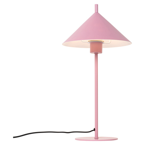 Dizajnová stolná lampa ružová - Triangolo QAZQA