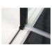 POLYSAN - ZOOM LINE BLACK sprchové dvere 800, číre sklo ZL1280B