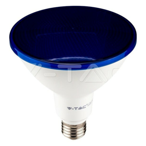 Žiarovka LED IP65 E27 17W, Modrá 1300lm, VT-1227 (V-TAC)