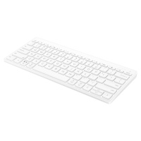 HP 350 Compact Multi-Device Keyboard White - CZ&SK lokalizácia - kompaktná klávesnica BT pre via