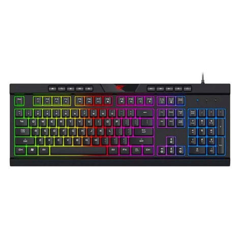 Herná klávesnica Havit GAMENOTE KB500L RGB gaming keyboard