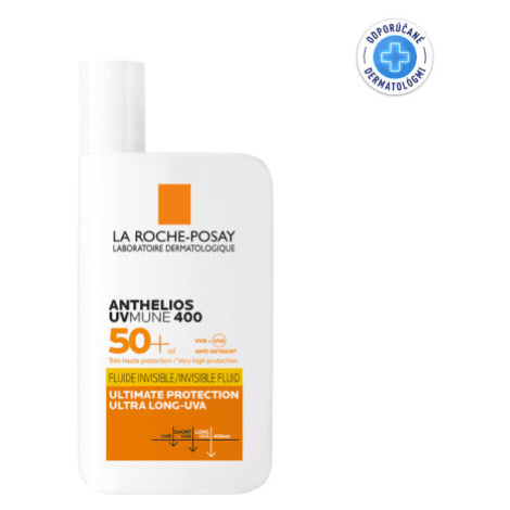 LA ROCHE-POSAY Anthelios 400  tónovaný fluid s ochranným faktorom pre citlivú mastnú pleť SPF50+