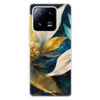 Odolné silikónové puzdro iSaprio - Gold Petals - Xiaomi 13 Pro