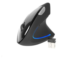 TRACER myš Flipper RF Nano USB, vertikálna, bezdrôtová, čierna