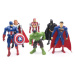 Torta Avengers, 6 ks, Iron man, Superman, Kapitán Amerika, Hulk, Batman a Thor - Cakesicq - Cake