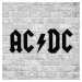 Drevené logo - Nápis na stenu - AC/DC