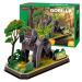 Puzzle 3D Zvierací kamaráti Gorila - 34 dielikov