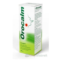 Orocalm 1,5 mg/ml orálna roztoková aerodisperzia