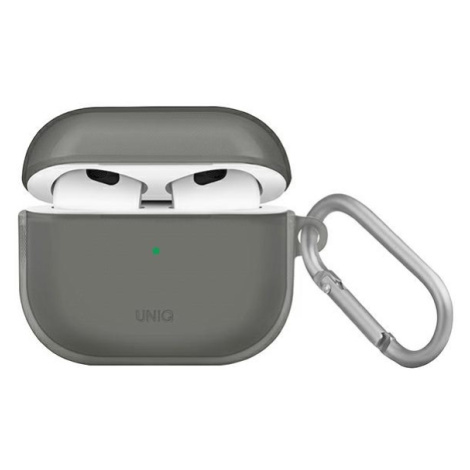 Silikónové puzdro na Apple AirPods 3 UNIQ etui Glase sivé