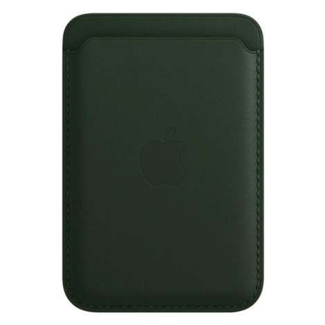 Apple kožená peňaženka s MagSafe a funkciou Nájsť sekvojovo zelená
