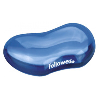 Podložka pod zápästie Fellowes CRYSTAL gélová modrá
