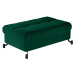 ELTAP POUF LORELLE, MONOLITH 37, DARK GREEN, 27722