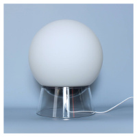 LED dekoratívna guľa Globe so zmenou farby RGBW, biela