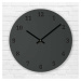 Dizajnové nástenné hodiny - Basic, Orech