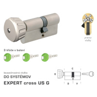 DK - EXPERT cross US G - s gombíkom D 60 + V 85 mm