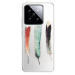 Odolné silikónové puzdro iSaprio - Three Feathers - Xiaomi 14