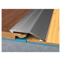 DOPRODEJ: 900x42x14 mm cm Vyrovnávací lišta (profil) Stříbro, 900x42x14 mm, šedá, Bohemia Profil