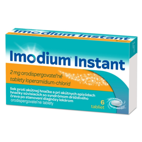 IMODIUM Instant 2 mg 6 tabliet