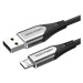 Kábel USB 2.0 cable to Micro-B USB Vention COAHF 1m (Gray)