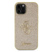 Guess PU Fixed Glitter 4G Metal Logo Apple iPhone 12/12 Pro GUHCP12MHG4SGD Gold