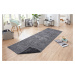 Kusový koberec Twin Supreme 105417 Biri Night Silver – na ven i na doma - 80x150 cm NORTHRUGS - 