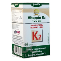 JutaVit Vitamín K2 prírodný 120 µg 60tbl