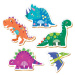 Puzzle pre najmenších Baby 5 Educa Dinosaurus od 24 mes