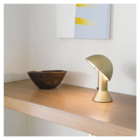 Martinelli Luce Elmetto – stolná lampa, zlatá