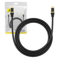 Kábel Baseus Network cable cat.8 Ethernet RJ45, 40Gbps, 1,5m (black)