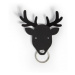 Vešiačik na kľúče Qualy Deer Key Holder, jeleň čierny