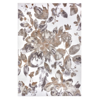 Kusový koberec Shine 105922 Floral White Grey Brown - 160x235 cm Hanse Home Collection koberce