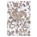 Kusový koberec Shine 105922 Floral White Grey Brown - 160x235 cm Hanse Home Collection koberce