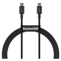 Kábel Baseus Superior Series Cable USB-C to USB-C, 100W, 1m (black) (6953156208438)