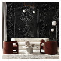 VLADILA Boucler Stucco Dark - tapeta