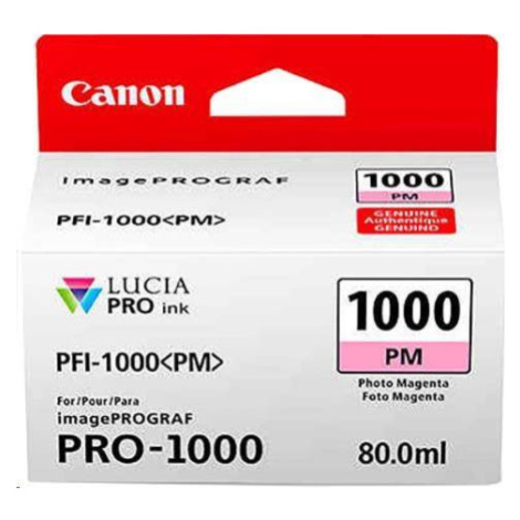 Canon BJ CARTRIDGE PFI-1000 PM (nádržka s purpurovým atramentom)