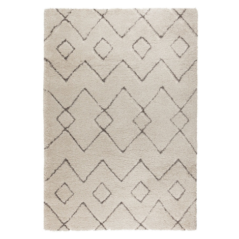 Kusový koberec DAKAR Imari Cream / Dark-Grey Rozmery koberca: 200x290 Flair Rugs