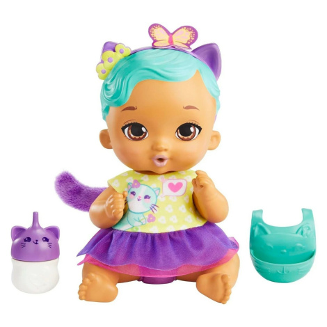 My Garden Baby Bábätko – Modro-Fialové Mačiatko Mattel
