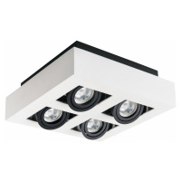 Svietidlo GU10 4x25W, IP20, biela, BO-4, 252x252x85, STOBI DLP 450-W (Kanlux)