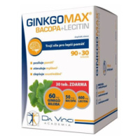 DA VINCI Ginkgomax + bacopa + lecitin 90 + 30 kapsúl ZADARMO