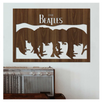 Drevený obraz na stenu - The Beatles, Orech